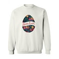 thumbnail image 1 of Happy Easter, Egg Sweatshirt Women -SPIdeals Designs, Female 5X-Large, 1 of 4