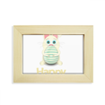 thumbnail image 1 of Happy Easter Festival Egg Bow Desktop Decorate Photo Frame Picture Art Painting 5x7 inch, 1 of 4