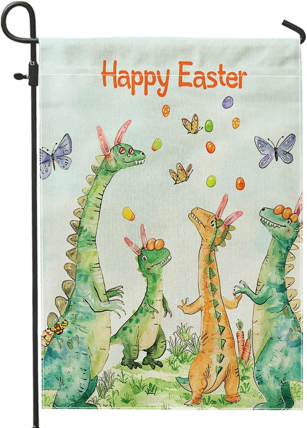Happy Easter Gartenflagge – Frühlingsdeko Für Garten, Balkon & Terrasse