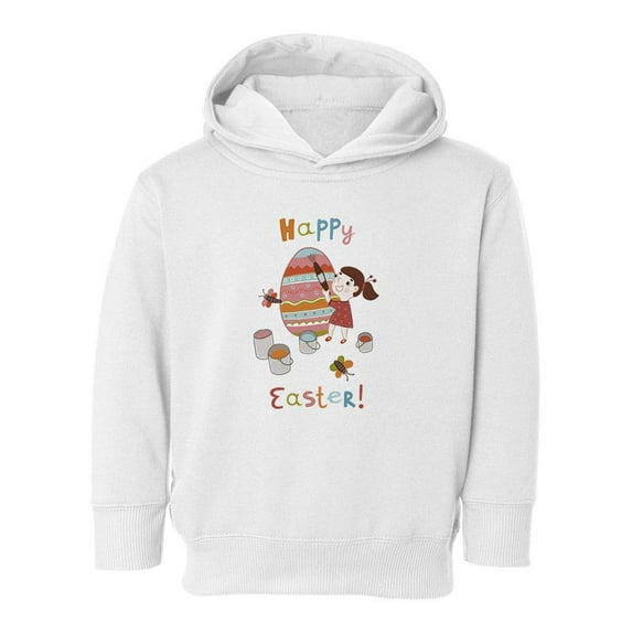 Happy Easter! Girl Hoodie Toddler -Image by Shutterstock, 2 Toddler