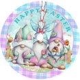thumbnail image 1 of Happy Easter Gnome Cute Funny 36 Inch Christmas Tree Skirt Carpet Mat Funny Party Decor Supplies for Xmas Halloween Decorations Occasion, 1 of 6