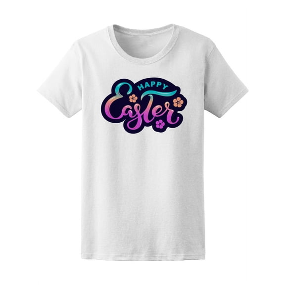 Happy Easter Gradient T-Shirt Women -Image by Shutterstock, Female Medium