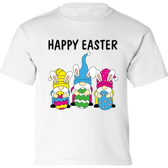 Happy Easter Graphic Shirt - Happy Easter Day Infant SHirt - Christian T-Shirt Boys Girls Outfit Gifts