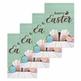 thumbnail image 1 of Happy Easter Kitchen Dish Towels for Drying Dishes Set of 4, Colorful Spring Eggs Green Wooden Waffle Weave Microfiber Hand Tea Bathroom Towels Quick Dry & Absorbent Towel 15.7x23.6, 1 of 7