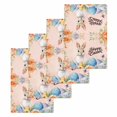thumbnail image 1 of Happy Easter Kitchen Dish Towels for Drying Dishes Set of 4, Spring Watercolor Bunny Eggs Flowers Pink Waffle Weave Microfiber Hand Tea Bathroom Towels Quick Dry & Absorbent Towel 15.7x23.6, 1 of 7
