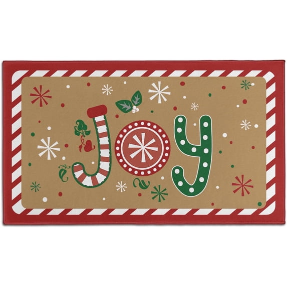 Happy Easter Kitchen Rugs Set 2 Piece,Easter Eggs Bunny Decorative Rugs for Kitchen,Easter Spring Flowers Rabbit Low-Profile Floor Mats Decorations for Home Kitchen (17.7x47.2+17.7x23.6 Black)