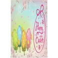 thumbnail image 1 of Happy Easter Kitchen Tea Towels Set of 1 Absorbent Hand Dish Towels, Pink Flowers Eggs Dishcloths Lint-Free 18x28 Inch Fast Drying for Cooking Baking Home Clean, 1 of 7