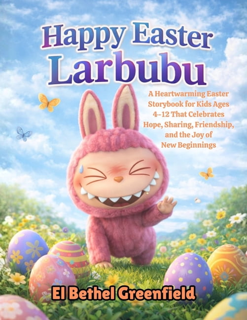 Larbubu Easter Adventure Happy Easter Larbubu: A Heartwarming Easter Storybook for Kids Ages 4-12 That Celebrates Hope, Sharing, Friendship, and , (Paperback)