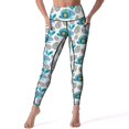 Happy Easter Amigos Leggings Sexy Bunnies Flowers Print Push Up Yoga