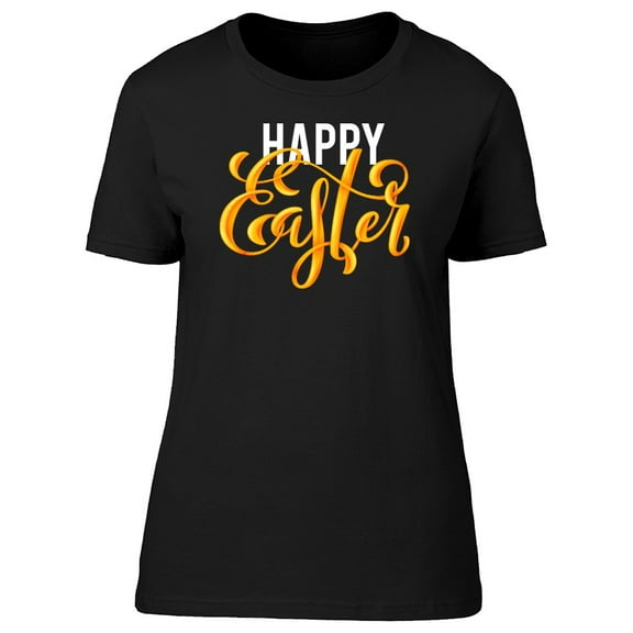 Happy Easter Lettering T-Shirt Men -Image by Shutterstock, Male Medium