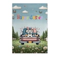 thumbnail image 1 of Happy Easter Maltese American Flag Truck Bunny Ears Vertical Matte Canvas Poster Maltese Dog Lover Gifts Idea Wall Art Home Decor - 03001, 1 of 5