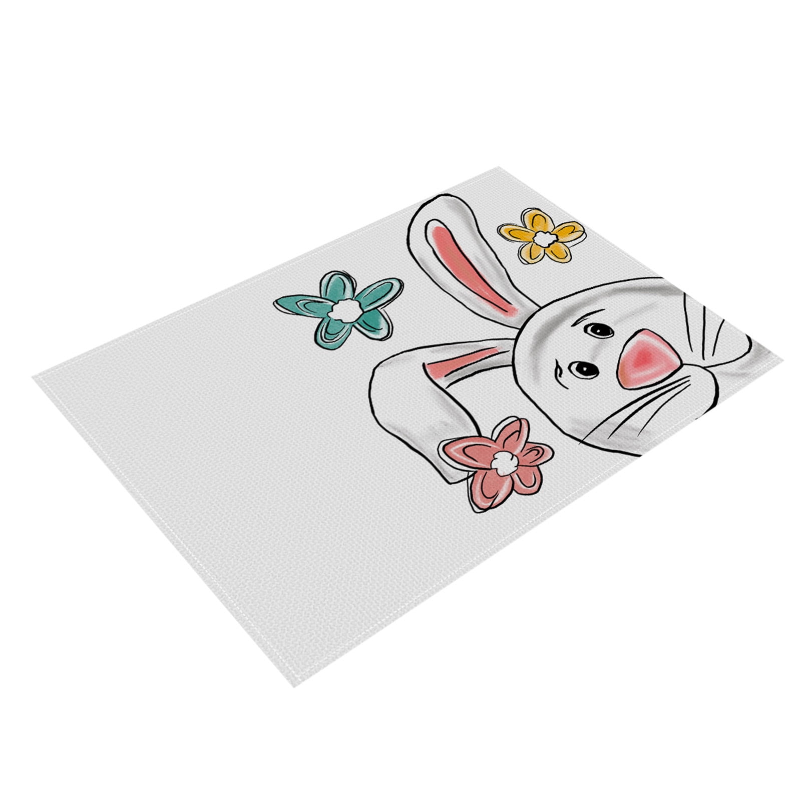 Happy Easter Peeps Placemats Truck Hop Bunny Table Mats Seasonal Spring