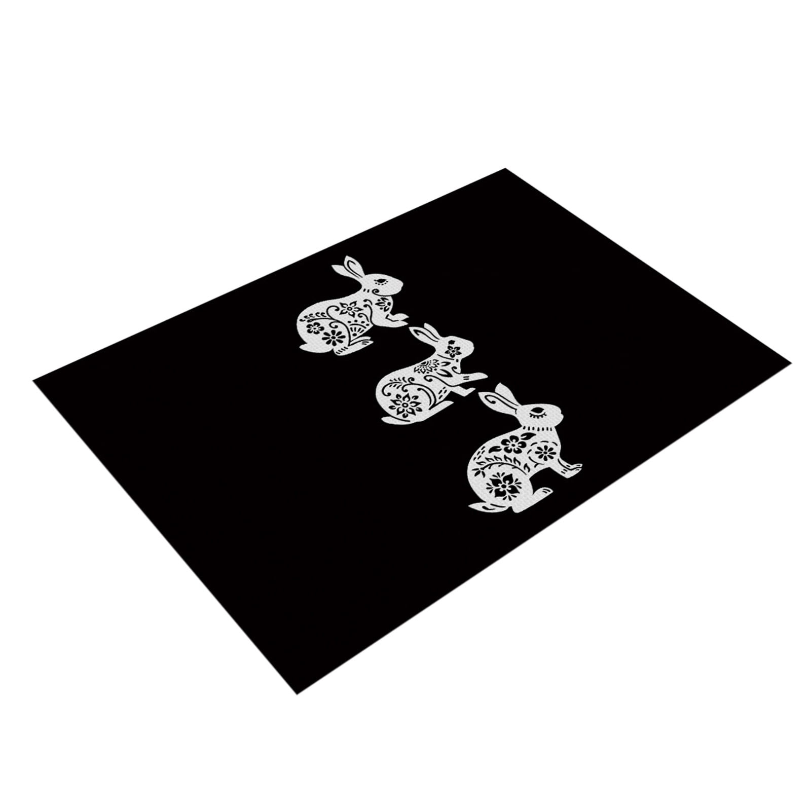 Happy Easter Peeps Placemats Truck Hop Bunny Table Mats Seasonal Spring