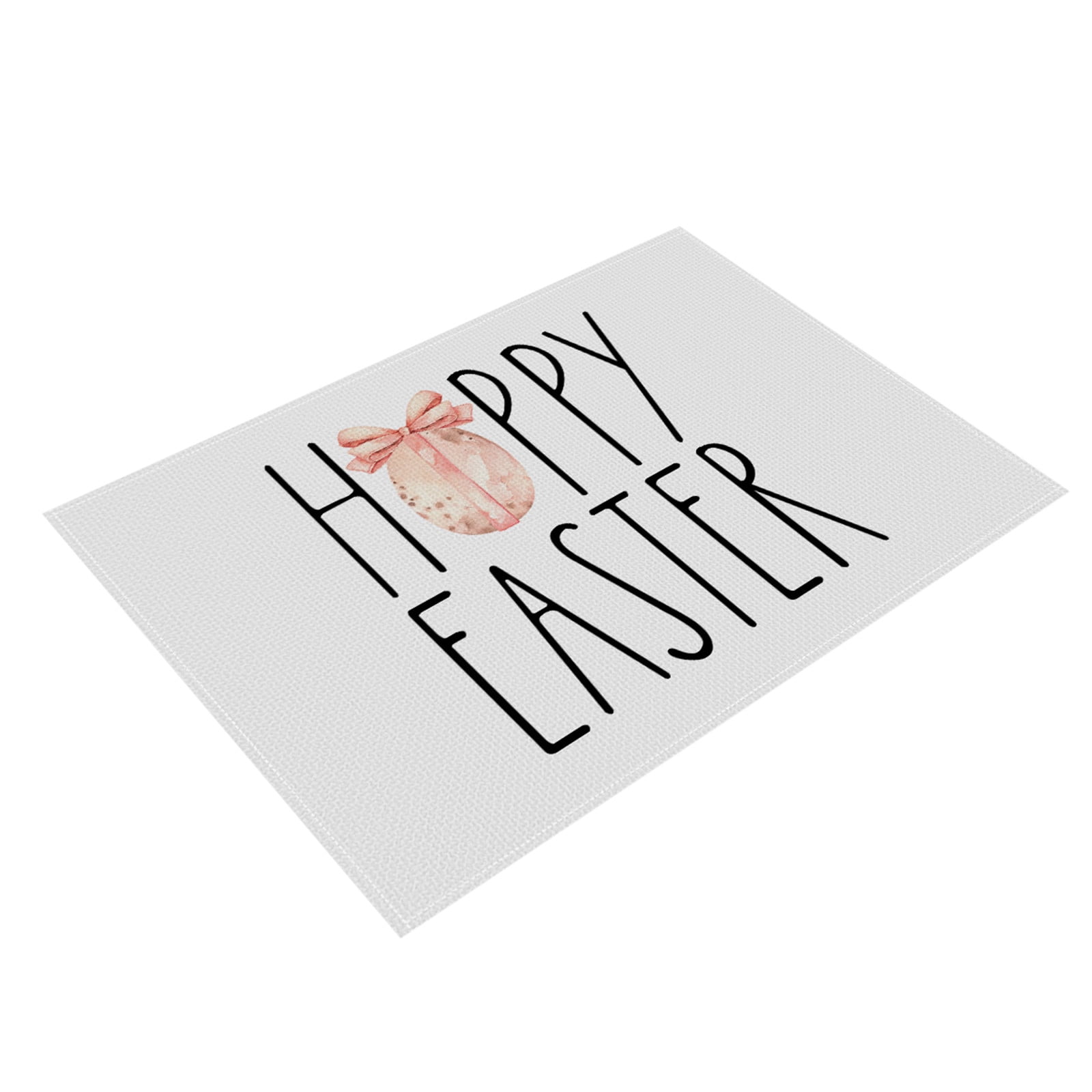 Happy Easter Peeps Placemats Truck Hop Bunny Table Mats Seasonal Spring
