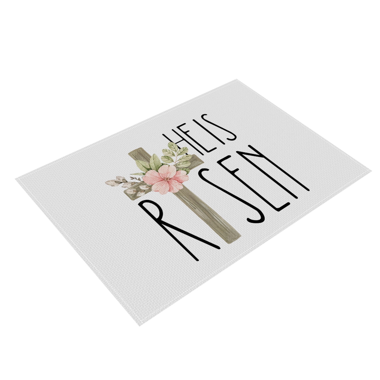 Happy Easter Peeps Placemats Truck Hop Bunny Table Mats Seasonal Spring