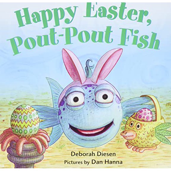 Pre-Owned Happy Easter, Pout-Pout Fish (Board book) 0374304009 9780374304003
