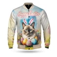 thumbnail image 1 of Happy Easter Ragdoll with Bunny Ear Headband and Flowers All Over Print 3D Baseball Jacket Cat Lover Kitten Owner Gifts Idea Bomber Jacket Softball - 13001, 1 of 6