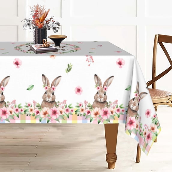 Happy Easter Rectangle Tablecloth