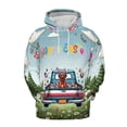 thumbnail image 1 of Happy Easter Rhodesian Ridgeback American Flag Truck All Over Print 3D Hoodie Unisex Merch Hoodies Ridgebacks Dog Lover Gifts - 03001, 1 of 6