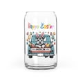 thumbnail image 1 of Happy Easter Scottish Terrier American Flag 16oz Glass Cup Mug Scottie Dog Lover Gifts Glass Can - 03001, 1 of 5