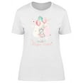 thumbnail image 1 of Happy Easter Set With Bunnies T-Shirt Women -Image by Shutterstock, Female x-Large, 1 of 2
