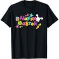 thumbnail image 1 of Happy Easter Spring Flowers Bunny Rabbit Egg Hunt T-Shirt, 1 of 3