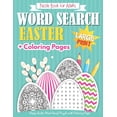 thumbnail image 1 of Happy Easter Word Search Puzzle Book for Adults with Coloring Pages: Large Print + Bonus Games (Mazes, and Sudoku)! Brain Exercise, Fun, and Relaxatio, 1 of 1