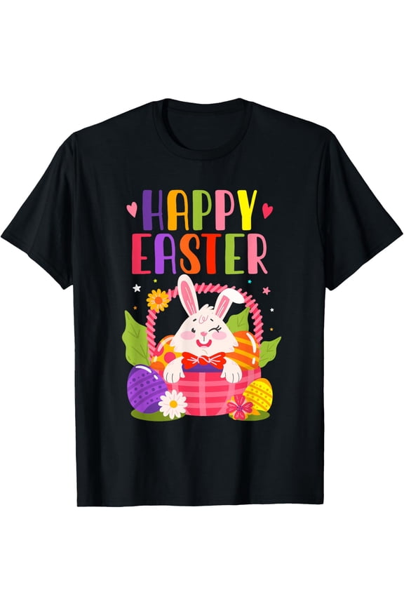Happy Easter for Women Men Easter Bunny 2023 T-Shirt Shirts