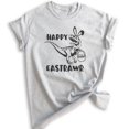 thumbnail image 1 of Happy Easterawr Eastrawr Dinosaur Shirt, Unisex Women's Men's Shirt, Easter Shirt, Dinosaur Shirt, Heather Ash, Small, 1 of 6