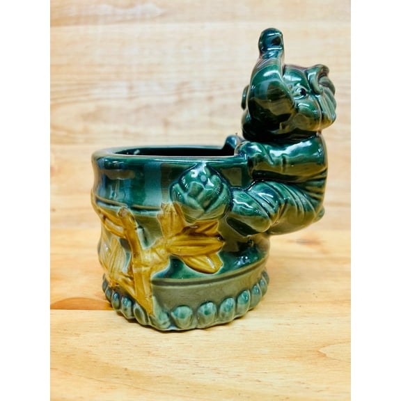 Happy Elephant Vase For Lucky Bamboo