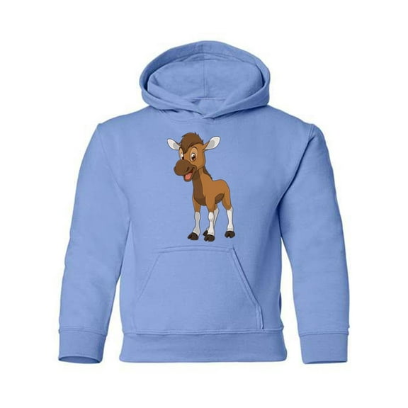 Happy Elk Hoodie Juniors -Image by Shutterstock,  Small