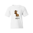 thumbnail image 1 of Happy Elk T-Shirt Juniors -Image by Shutterstock,  Large, 1 of 4
