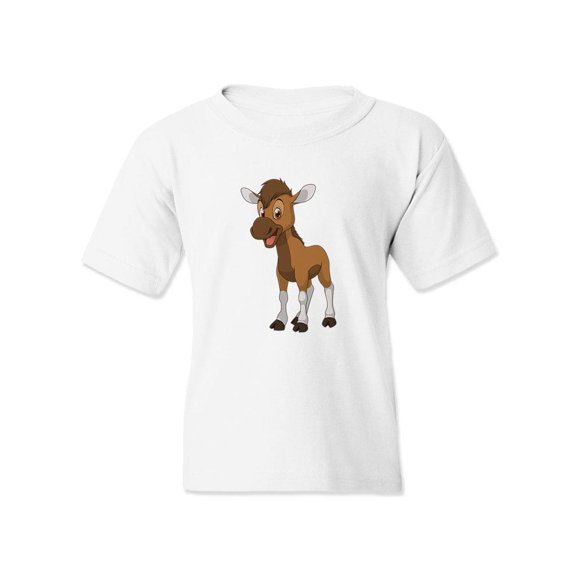 Happy Elk T-Shirt Juniors -Image by Shutterstock,  x-Small