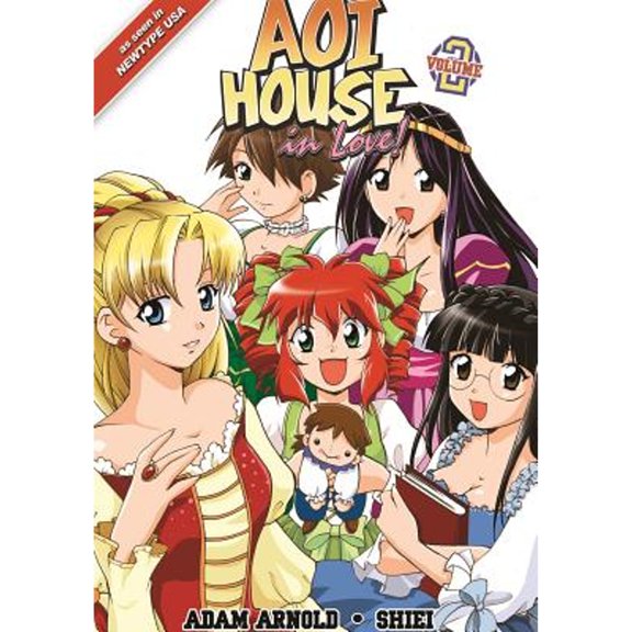 Pre-Owned Aoi House in Love!, Volume 2: Happy Endings (Paperback 9781933164960) by Adam Arnold
