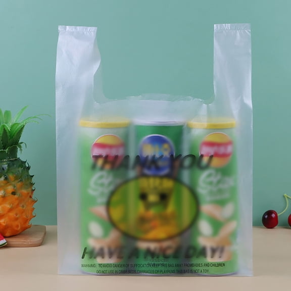 Happy Face Disposable Trash Bags 50Pcs Trash Bags For Trash Storage Clean Trash Bags Plastic Bags. Rubbish Bags