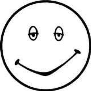 Happy Face Picture Art - Kids Boys Girls Bedroom Home Decor Sticker - Vinyl Wall Decal