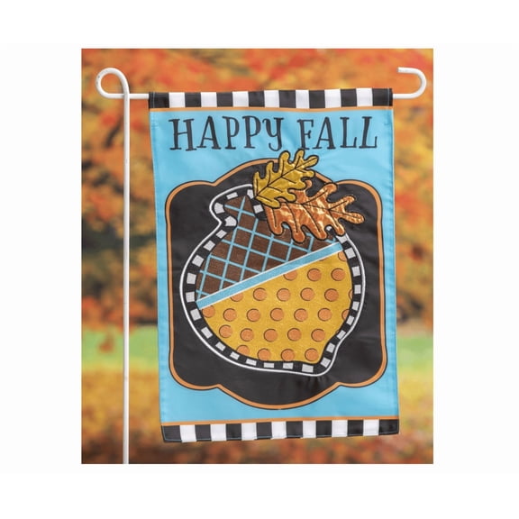 Happy Fall Acorn Flag 28x40 POLE NOT INCLUDED House Flag