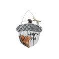thumbnail image 1 of Happy Fall Squirrel on Acorn Shaped Wall or Door Hanger Sign Wood 13.25 Inches, 1 of 1