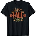 thumbnail image 1 of Happy Fall Y'all Fall Turkeys Happy Thanksgiving T-Shirt, 1 of 4