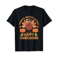 thumbnail image 1 of Happy Fall Y'all Gnome Pumpkin Autumn Thanksgiving T-Shirt for Men Women Cotton Summer Top Tee, 1 of 2