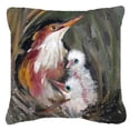 thumbnail image 1 of Happy Family Canvas Fabric Decorative Pillow, 1 of 1
