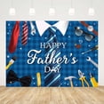 thumbnail image 1 of Happy Father’s Day Backdrop-Happy Fathers Day Backdrop Decorations Father Party Photo Booth Prop Supplies for Thank You Daddy Festival Decor Fathers Day Family Party Supplies, 1 of 2