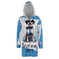 thumbnail image 1 of Happy Father's Day Best Dalmatian Cool Dad Ever All Over Print 3D Hooded Duffle Toggle Coat Dog Lover - 12007, 1 of 6