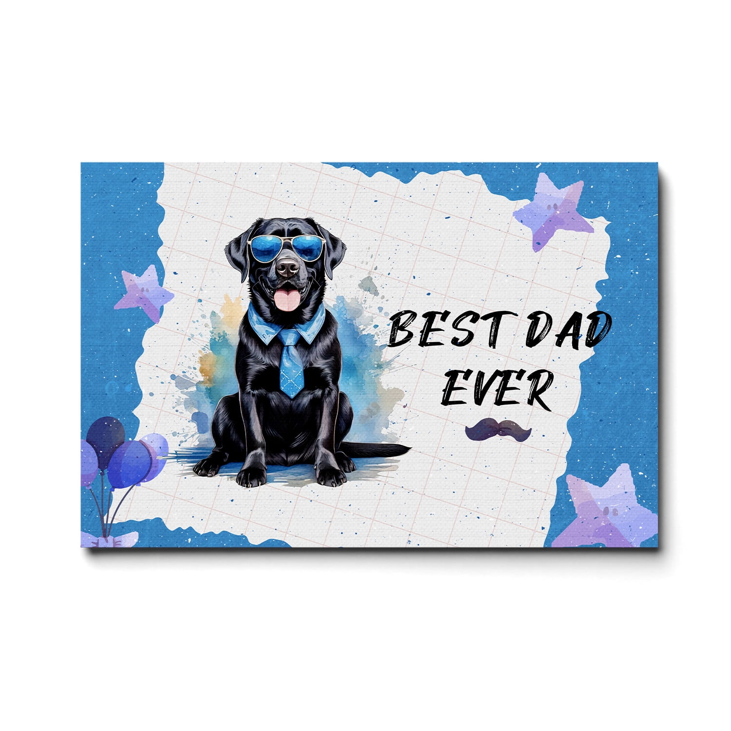 Happy Father's Day Best Labrador Retriever Cool Dad Ever Horizontal ...