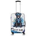 thumbnail image 1 of Happy Father's Day Best Labrador Retriever Cool Dad Ever Travel Luggage Cover Lab Dog Lover Gifts Suitcase Dust Protective Decor - 12007, 1 of 5