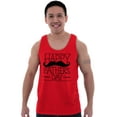 thumbnail image 1 of Happy Father's Day Dad Mustache Tank Top Sleeveless Tee Men Brisco Brands S, 1 of 6