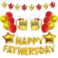 thumbnail image 1 of Happy Father's Day Decoration 16 Inch Letter Set Holiday Decoration Aluminum Foi, 1 of 1