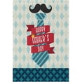 thumbnail image 1 of Happy Father''s Day Garden Flag 12 x 18 Double Sided, Happy Father''s Day House Yard Flags Tie Beard Love Dad Outdoor Indoor Banner for Party Home Decorations, 1 of 5