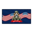 thumbnail image 1 of Happy Father's Day Honoring Veterans Beagle in Army Uniform Desk Mat Full Keyboard Mouse Pad Beagles Dog Lover Gifts Idea Large Mousepad - 13007, 1 of 5