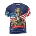 thumbnail image 1 of Happy Father's Day Honoring Veterans Whippet in Army Uniform All Over Print 3D Shirt Unisex Merch Dog Lover - 13007, 1 of 6
